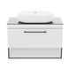 BLACK EDGE шафка 90см з накладним умивальником і стільницею Imprese f32119W(1) 81851 фото 3
