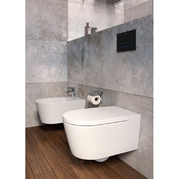 INSPIRA Round унiтаз 370*560*440мм, пiдвiсний, круглий, Rimless, горизонтальний випуск ROCA A346527000 A346527000 фото
