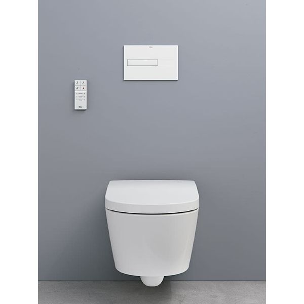 INSPIRA Round унiтаз 370*560*440мм, пiдвiсний, круглий, Rimless, горизонтальний випуск ROCA A346527000 A346527000 фото