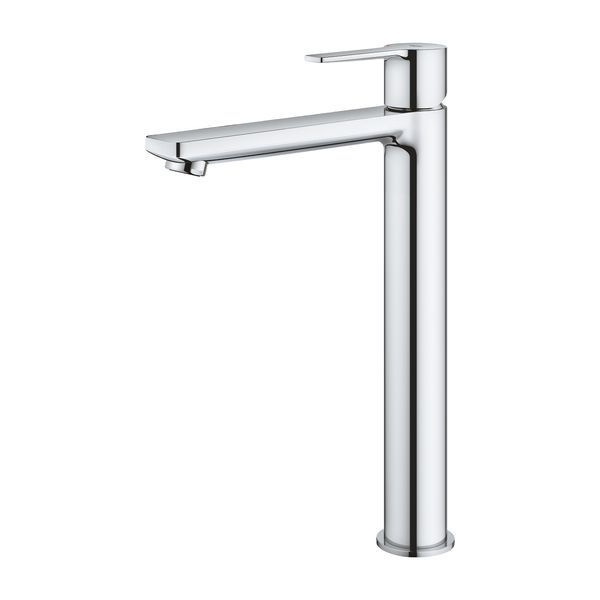 Lineare высокий смеситель для накладного умывальника раковины, хром Grohe 23405001 23405001 фото