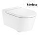 INSPIRA Round унiтаз 370*560*440мм, пiдвiсний, круглий, Rimless, горизонтальний випуск ROCA A346527000 A346527000 фото 1