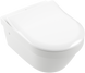 Сиденье крышка для унитаза Villeroy & Boch Architectura 9M70S101 SlimSeat SoftClosing QuickRelease White Alpin 9M70S101 фото 3