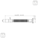 Гофра з гайкою, 1 1/4" х d32/40, Imprese w14100211G 94532 фото 2