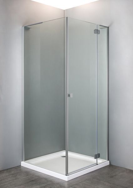 Душова кабіна 90*90 розпашна без піддона Volle Benita 10-22-905Rglass квадратна 064990 фото