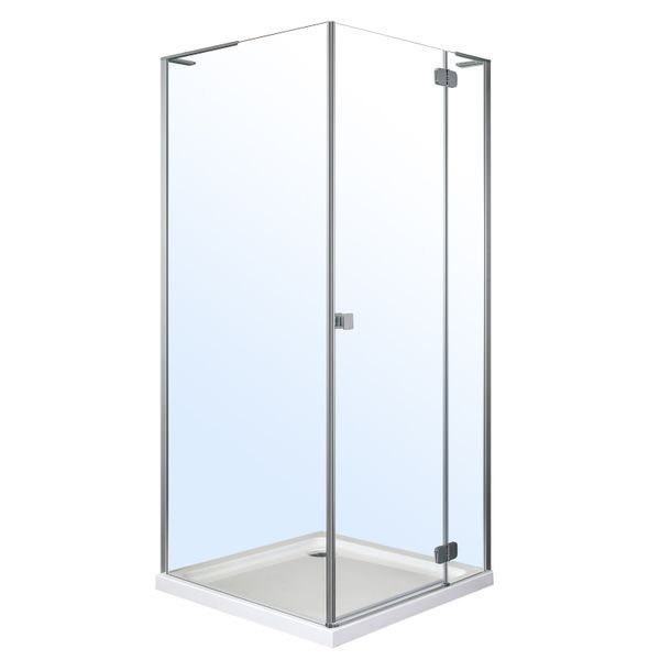 Душова кабіна 90*90 розпашна без піддона Volle Benita 10-22-905Rglass квадратна 064990 фото