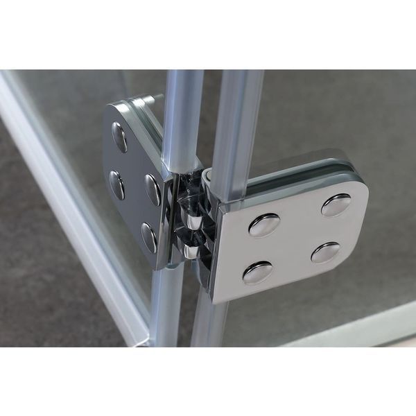 Душова кабіна 90*90 розпашна без піддона Volle Benita 10-22-905Rglass квадратна 064990 фото