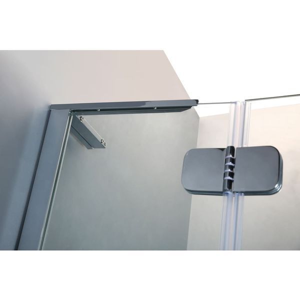 Душова кабіна 90*90 розпашна без піддона Volle Benita 10-22-905Rglass квадратна 064990 фото