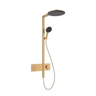 RAINDANCE ALIVE S душова система Showerpipe 300, 1jet, з термостатом, шліфованна бронза 24582140 фото
