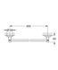 Essentials полотенцедержатель 50см, цвет матовый темный графит, Grohe 40688AL1 40688AL1 фото 2