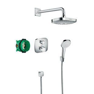 CROMA SELECT E душовий набір прихованого монтажу з термостатом, колір хром HANSGROHE 27294000 27294000 фото