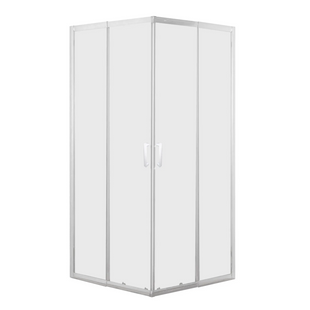 Душевая кабина 85*85 раздвижная без поддона, белая, квадратная, Eger VI`Z new WZ 599-055WZ/1 97278 фото