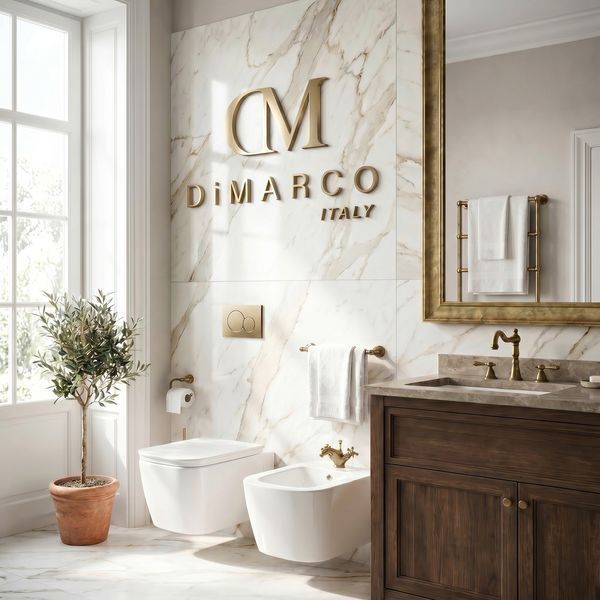 DAMA di VENEZIA унітаз підвісний безобідковий 36,3*51*40см з сидінням Slim Soft Close DiMARCODM2I001WH DM2I001WH фото