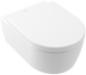 Сидіння кришка для унітаза Villeroy & Boch Avento 9M77C1RW SoftClosing QuickRelease Stone White 9M77C1RW фото 3