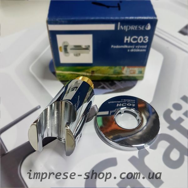 Під'єднання шланга з тримачем для лійки IMPRESE HC03 67356 фото