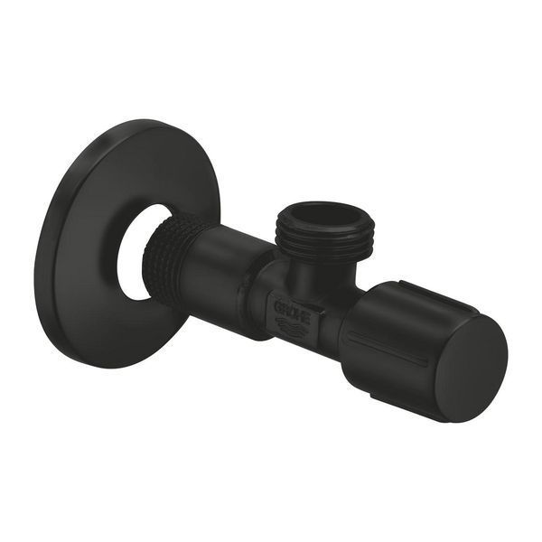 Кутовий вентиль DN 15, чорний матовий, GROHE 1023422430 1023422430 фото