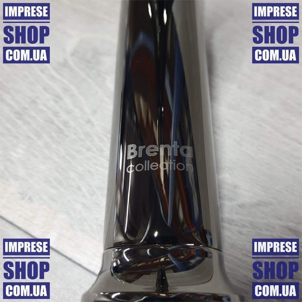 Змішувач для умивальника, графітовий хром. Imprese BRENTA ZMK091908010 68956 фото