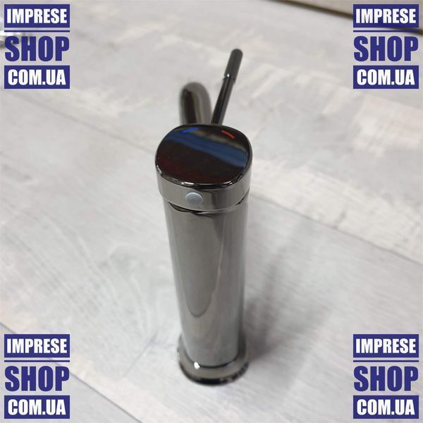 Змішувач для умивальника, графітовий хром. Imprese BRENTA ZMK091908010 68956 фото