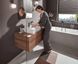 VIVENIS змішувач для ванни, одноважільний, ПМ, шліфованний чорний хром HANSGROHE 75415340 75415340 фото 3
