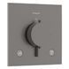 ECOSTAT COMFORT E термостат для 2х споживачів, ПМ, шліфованний чорний хром HANSGROHE 33711340 33711340 фото 1