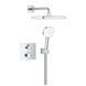 Grohtherm Прихована душова система з лійкою Tempesta 250 Cube з термостатом Grohe 1039950000 1039950000 фото 2