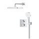 Grohtherm Прихована душова система з лійкою Tempesta 250 Cube з термостатом Grohe 1039950000 1039950000 фото 3