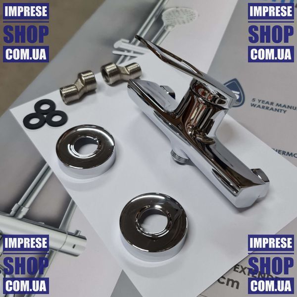 Imprese ELIO хром. Смеситель для душа: 171/35 мм; латунь. f03307701AA 84282 фото