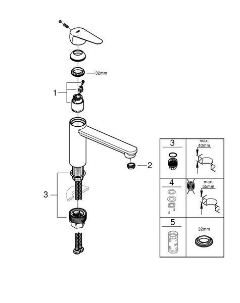 Смеситель для кухни GROHE START 31717000 31717000 фото