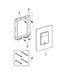 Накладна панель змиву для унітазу GROHE Skate Cosmopolitan 38732P00 38732P00 фото 4