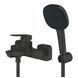 Cubeo матовый черный смеситель для ванны с лейкой Grohe 1018142430 1018142430 фото 2