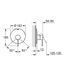 Essence New графитовый Смеситель скрытого монтажа для душа Grohe 19286AL1 19286AL1 фото 2