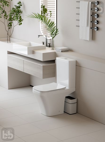 SKALA унитаз компакт напольный, twist, без ободка, с крышкой, Imprese с06206003 83214 фото