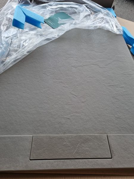 Піддон кам'яний 120*80*3 см, структура Ardesia, dark beige DiMARCO DM4С001BR DM4С001BR фото