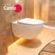 CANTE 2.0 vortice Унитаз подвесной с крышкой soft-close Volle 1312.001000 96733 фото 5