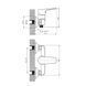 Набор смесителей для душа IMPRESE kit21082 52631 фото 3