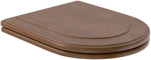 Сидіння кришка для унітаза Villeroy & Boch Hommage 9926K100 stained walnut, hinges in stainless steel 9926K100 фото