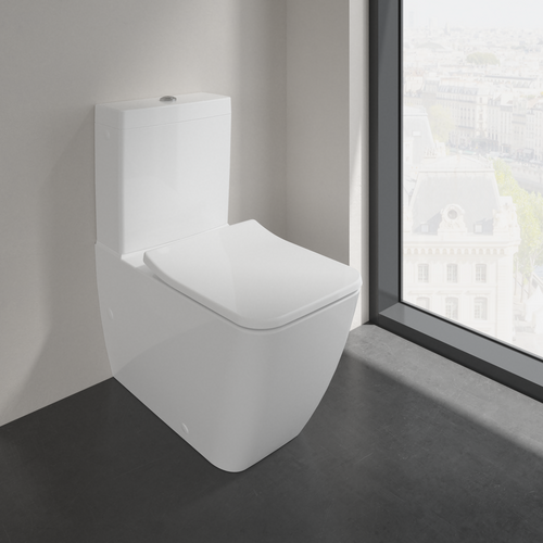 Сидіння кришка для унітаза Villeroy & Boch Venticello 9M79S101 SlimSeat SoftClosing QuickRelease White Alpin 9M79S101 фото