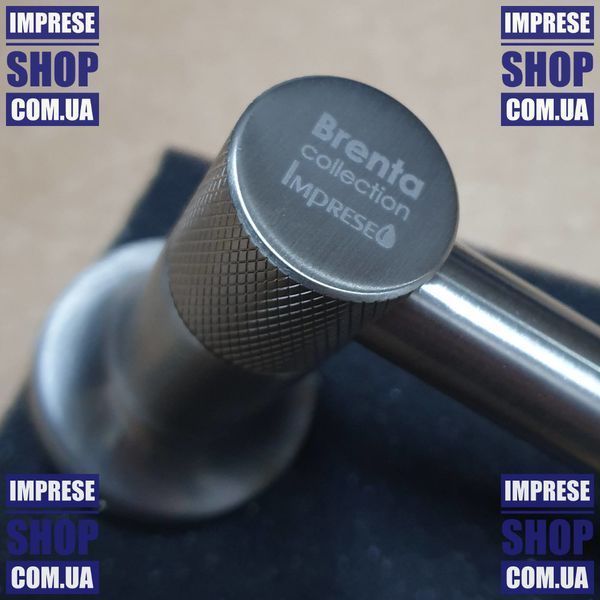 Тримач туалетного паперу, на стіну: латунь, нікель сатин. Imprese BRENTA ZMK081906220 71203 фото
