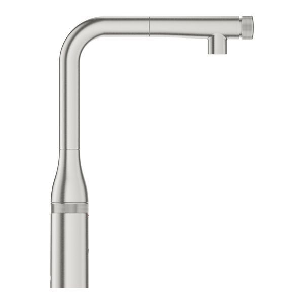 Essence SmartControl Смеситель для кухни с выдвижным изливом, кнопка, суперсталь Grohe 31615DC0 31615DC0 фото