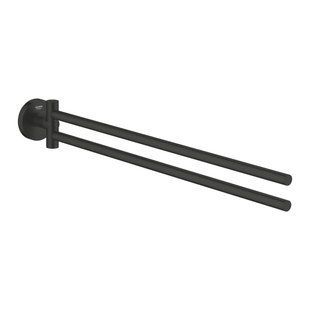 Essentials Тримач для рушника матовий чорний Grohe 1024672430 1024672430 фото
