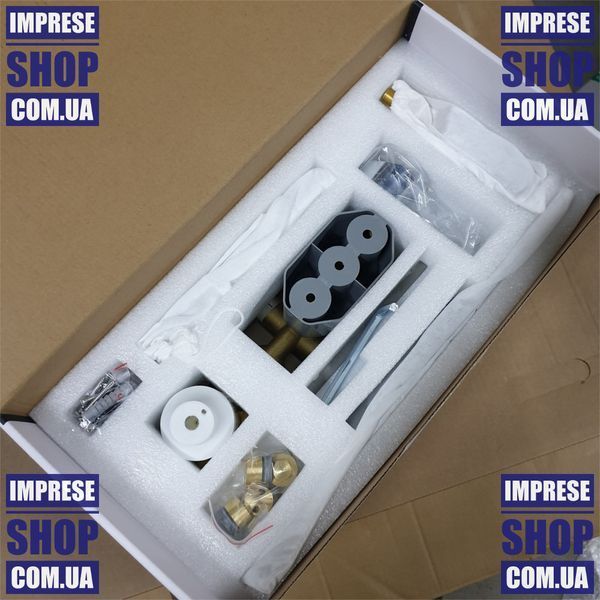 Imprese SMART Click хром. Смеситель врезной, 3 выхода: душ ручной. ZMK101901203 69501 фото