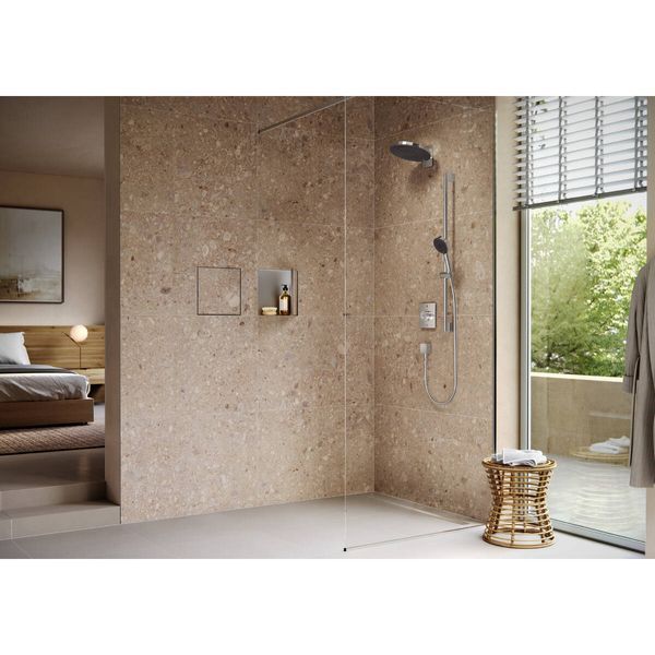 RAINDRAIN ORIGINAL монтажний комплект для установки 1000мм, колір нержавіюча сталь HANSGROHE 56200800 56200800 фото