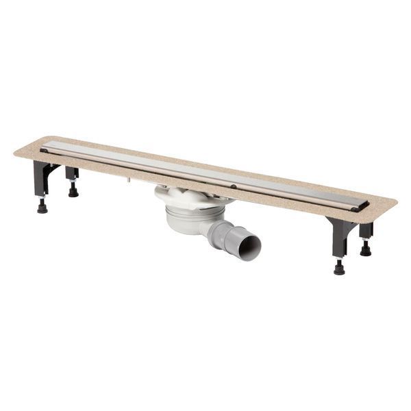 Viega Advanix + Visign ER10 сталь. Трап-лоток для душу + Решітка: 75см. 753153 753153 фото