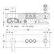 Imprese SMART Click хром. Смеситель врезной, 3 выхода: душ ручной. ZMK101901203 69501 фото 2