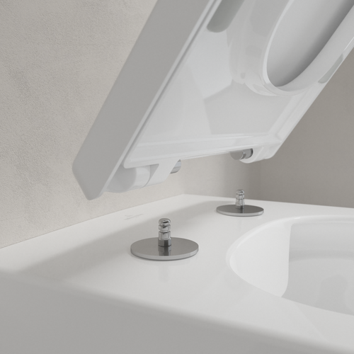 Сидіння кришка для унітаза Villeroy & Boch 8M24S101 Memento 2.0 SoftClosing QuickRelease White Alpin 8M24S101 фото