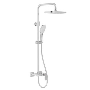 Душевая система колонна, смеситель для ванны, soft-cube, хром. Imprese BILOVEC t030B00901SP 85311 фото