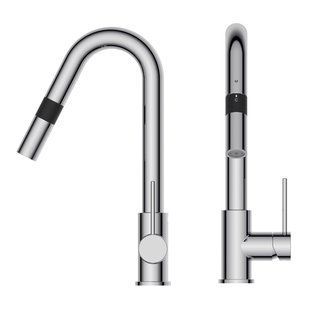 Змішувач для кухні, високий, з дозатором води, хром. Imprese SMART bio ZMK051901151 65106 фото