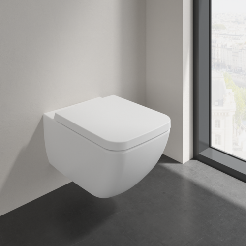 Сиденье крышка для унитаза Villeroy & Boch Venticello 8M22S1RW SoftClosing QuickRelease Stone White 8M22S1RW фото