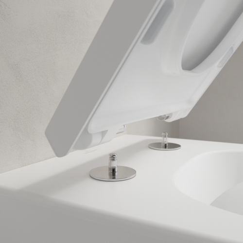 Сиденье крышка для унитаза Villeroy & Boch Venticello 8M22S1RW SoftClosing QuickRelease Stone White 8M22S1RW фото