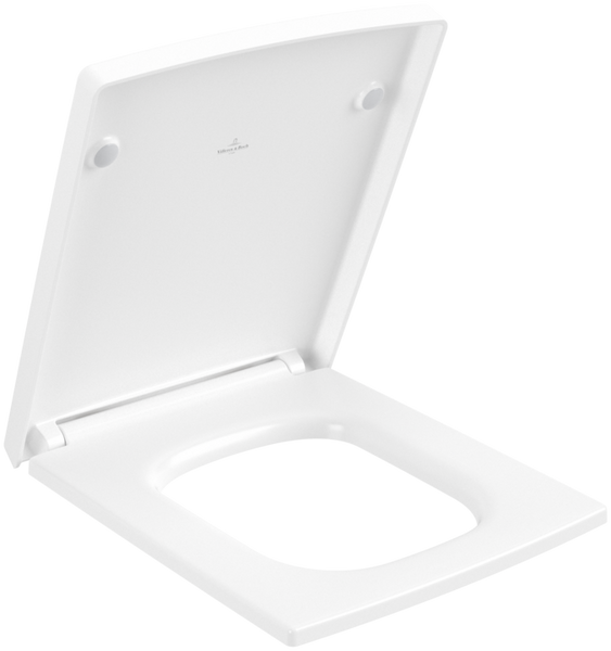 Сидіння кришка для унітаза Villeroy & Boch 8M24S1RW Memento 2.0 SoftClosing QuickRelease Stone White 8M24S1RW фото