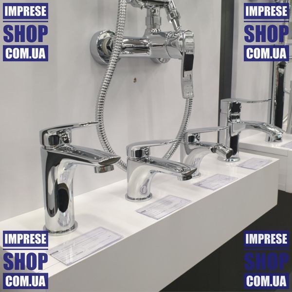 Imprese PRAHA New хром. Змішувач для умивальника: 106x108/35мм; латунь. 05030(M)new 46884 фото